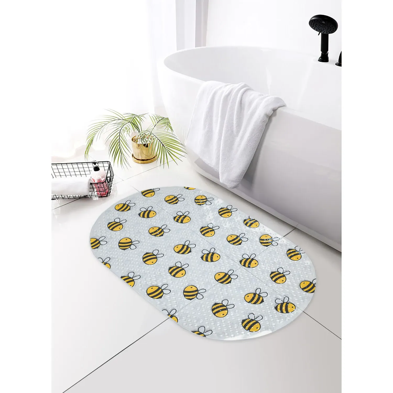 Bumble Bee PVC Bath Mat