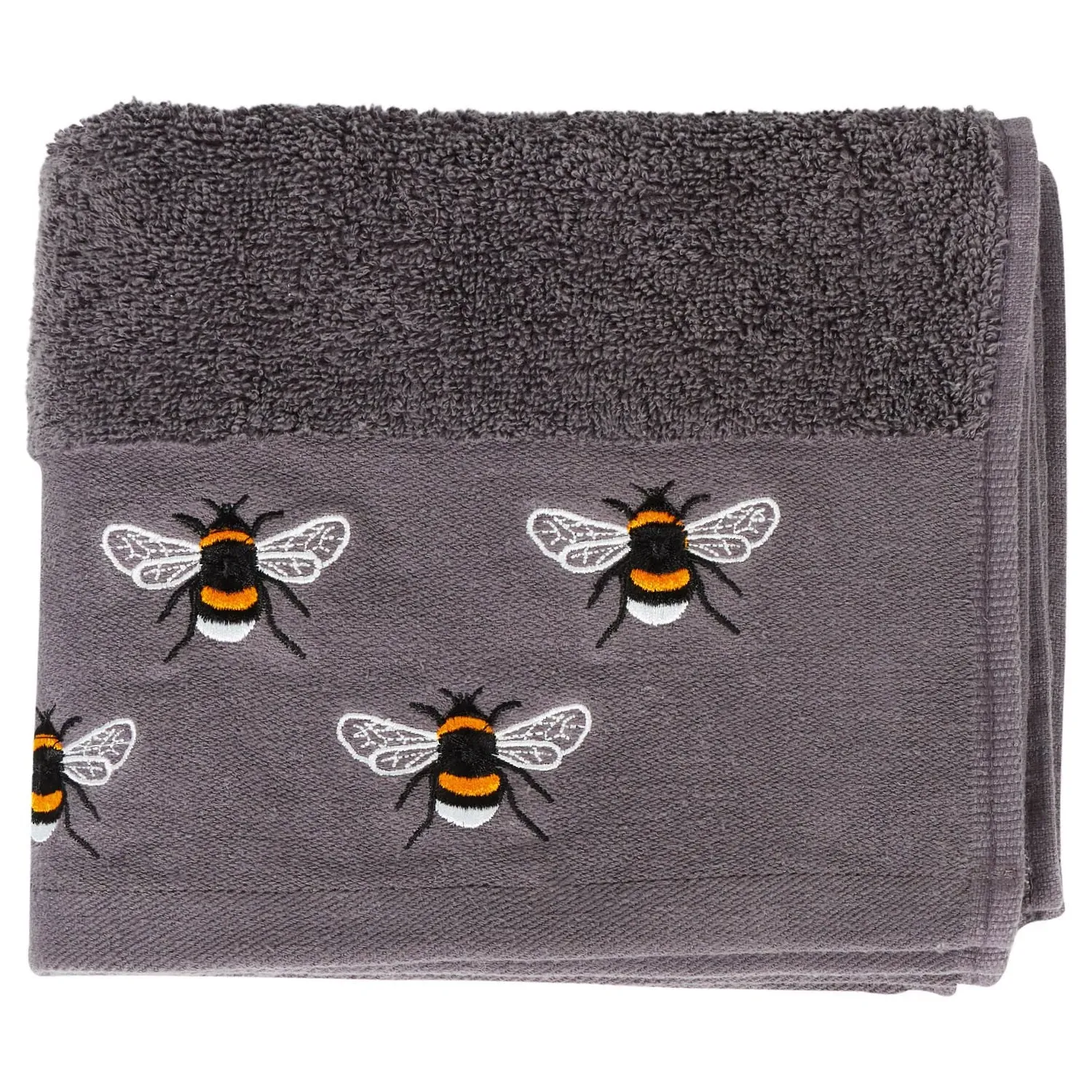 Bumble Bee Towel - Brown image