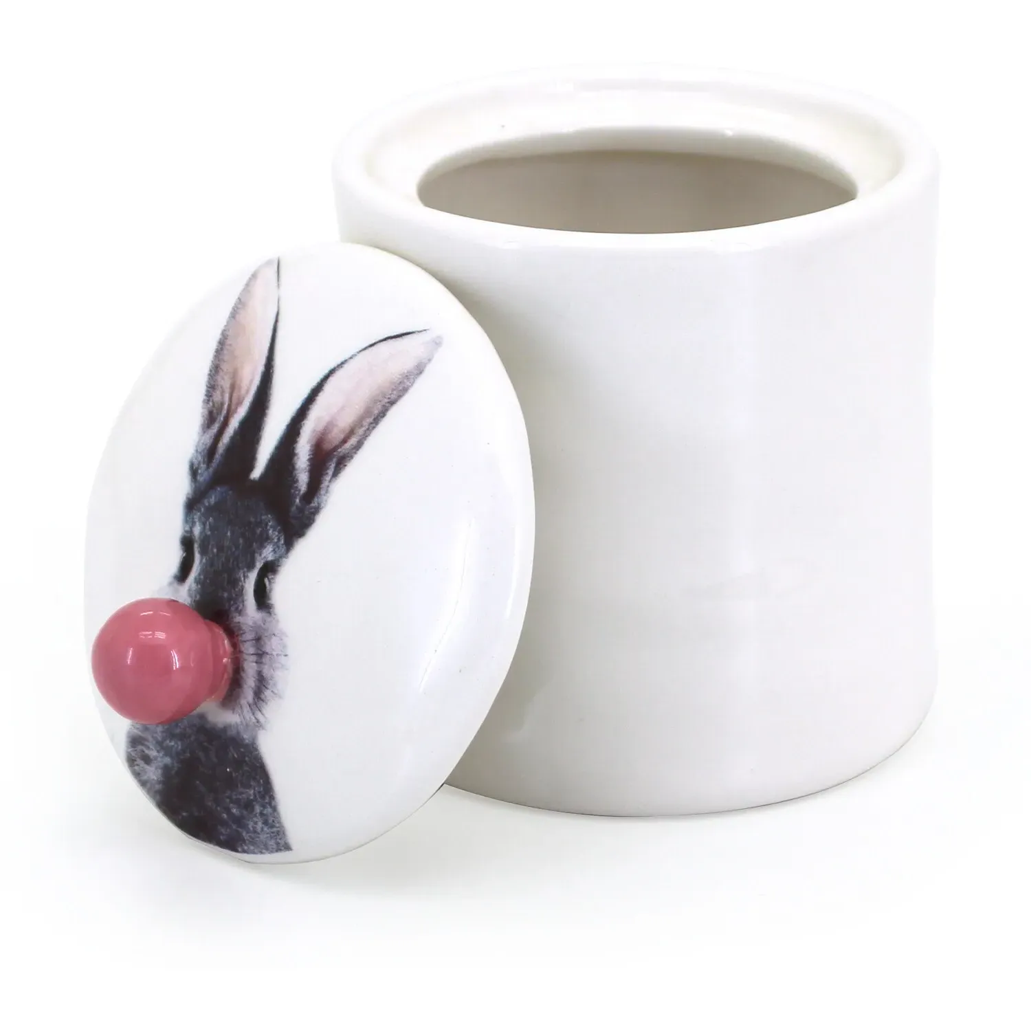 Bunny Cotton Bud Holder image