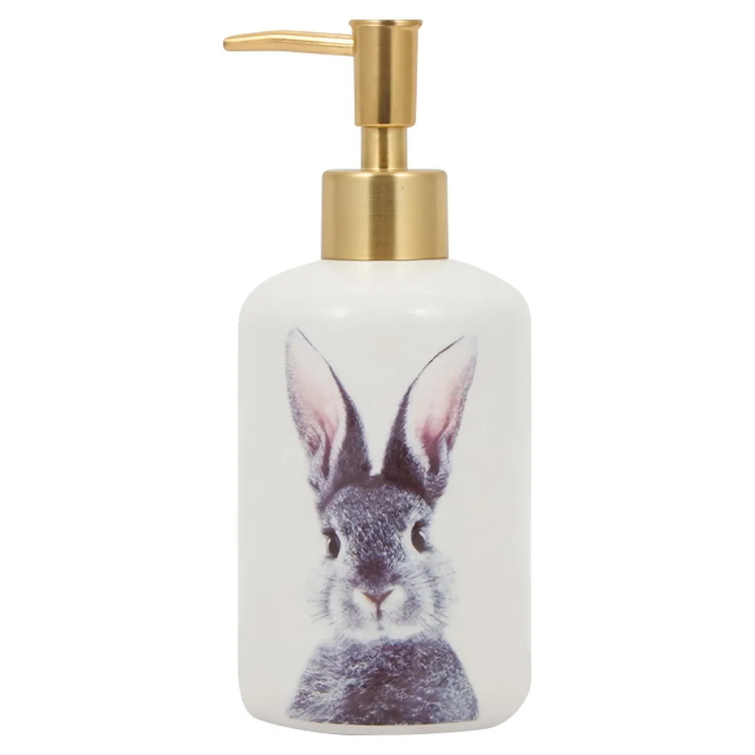 Bunny Soap Dispenser - Gold image