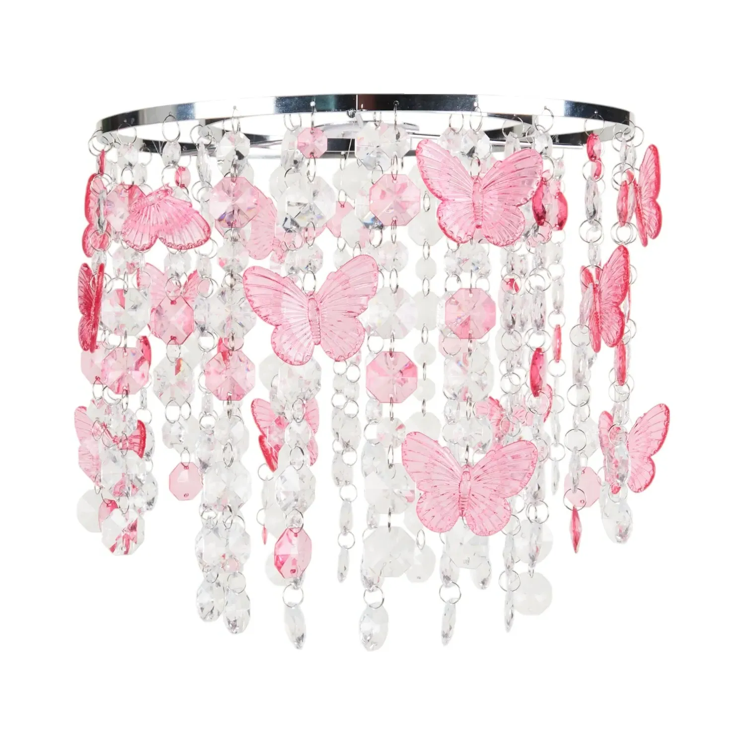 Butterfly Pendant Light - Pink