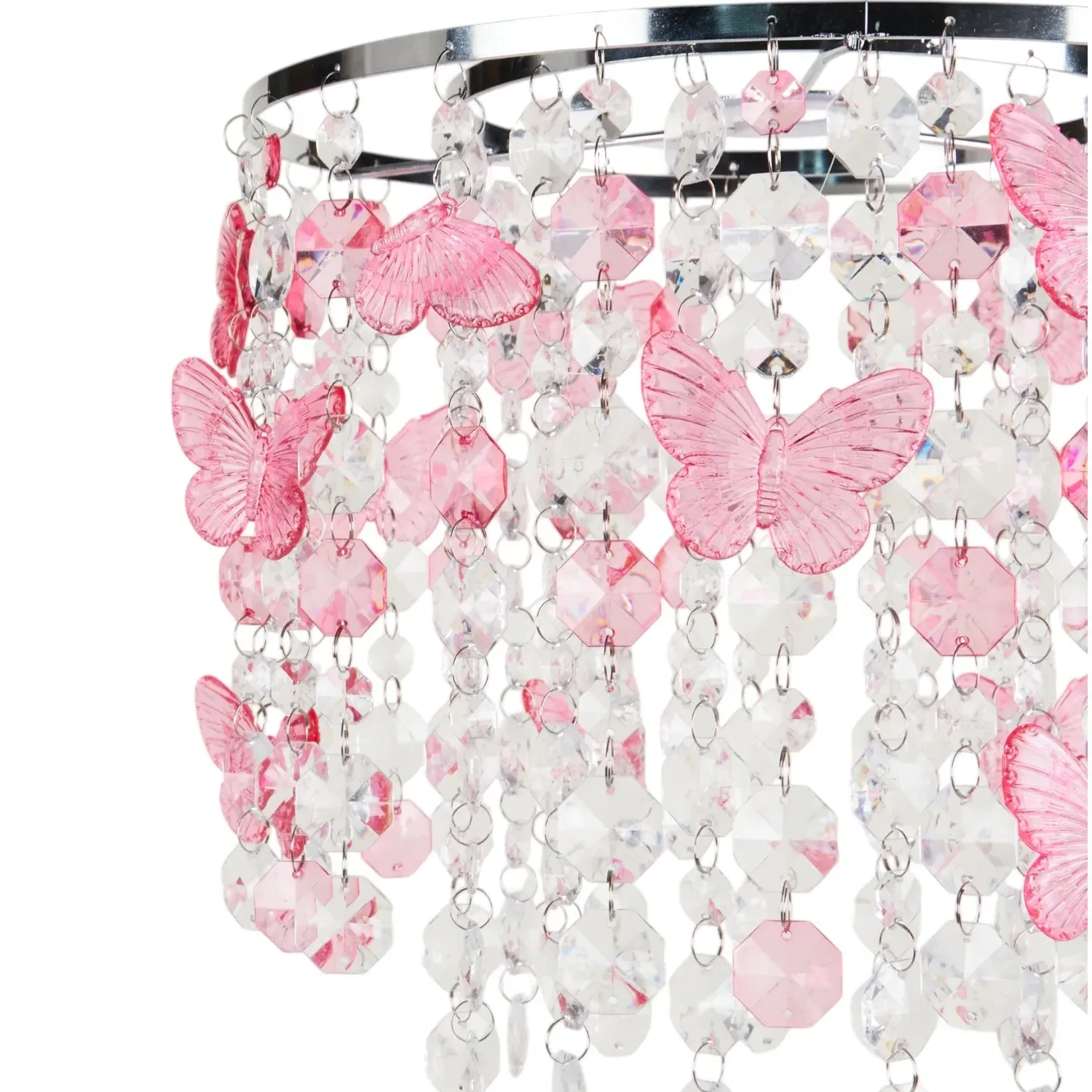 Butterfly Pendant Light - Pink