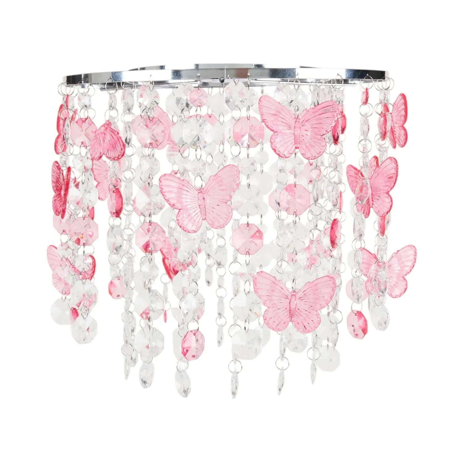 Butterfly Pendant Light - Pink image