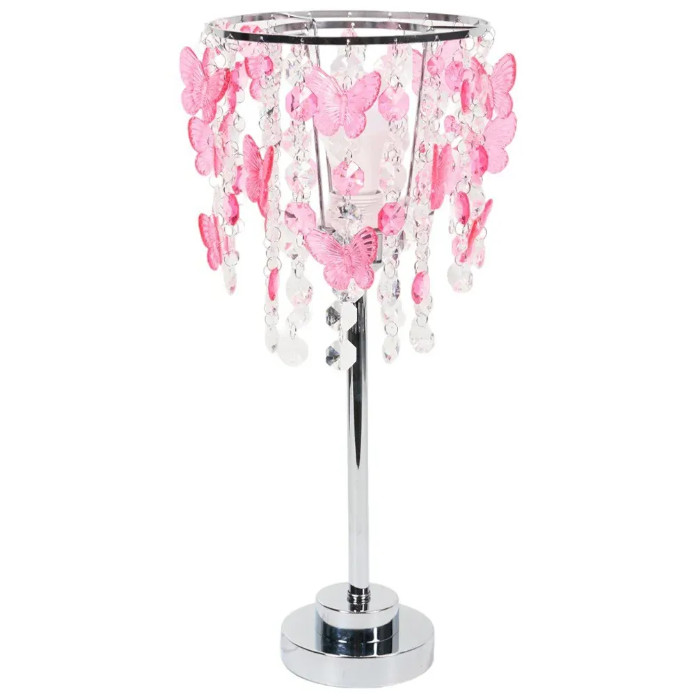 Butterfly Table Lamp - Pink