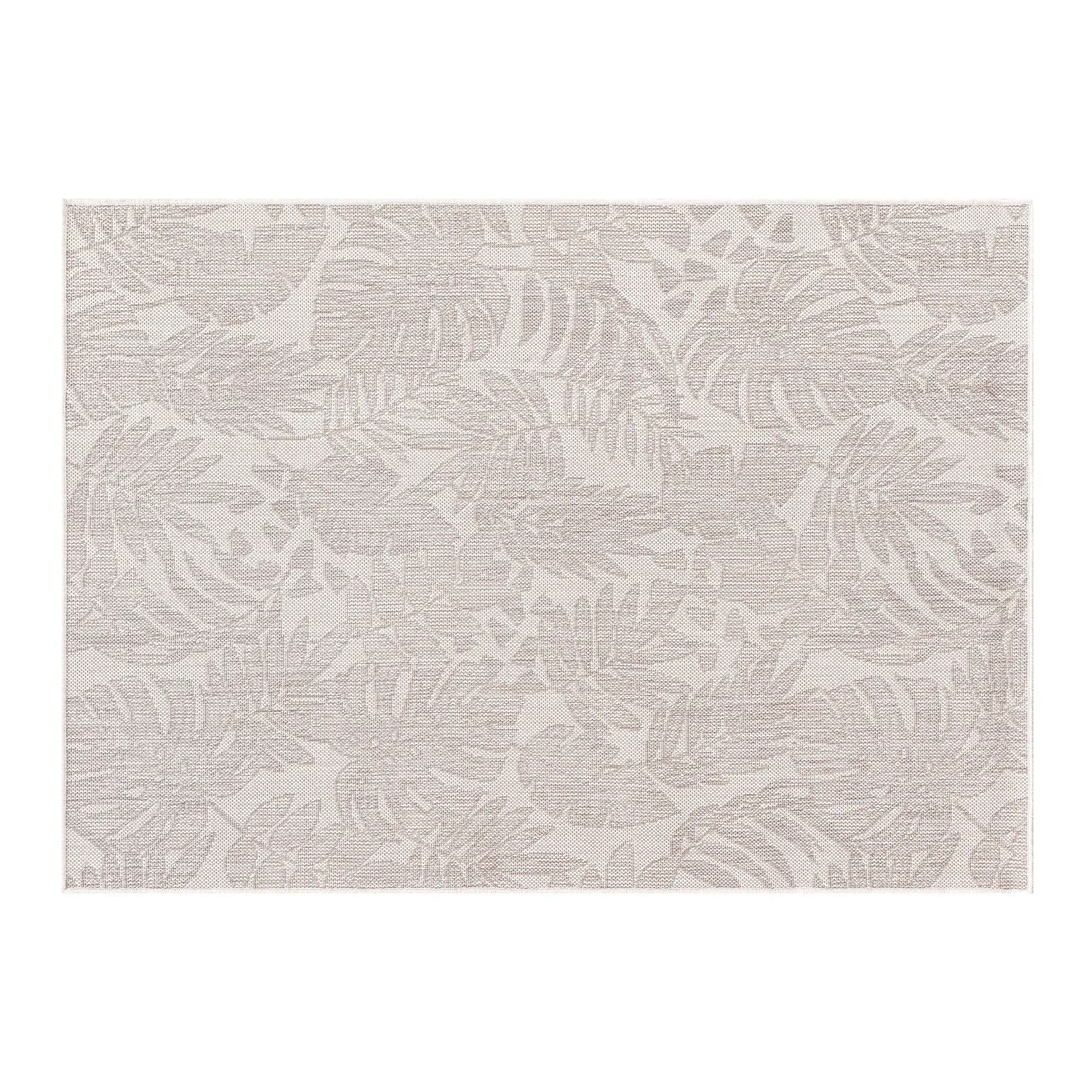 California Leaf Indoor Outdoor Rug - Neutral image