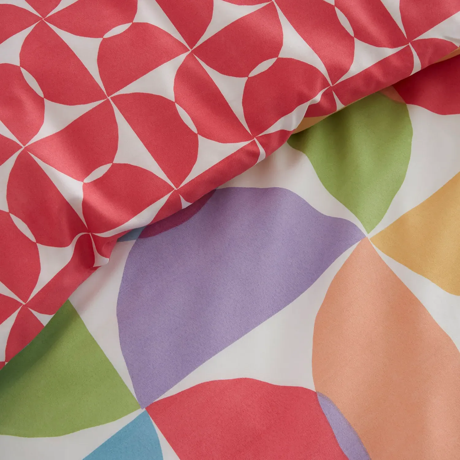 Calypso Geo Single Duvet Set - Multicolour