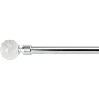 Cambridge 120-210cm Extendable Curtain Pole - Antique Brass