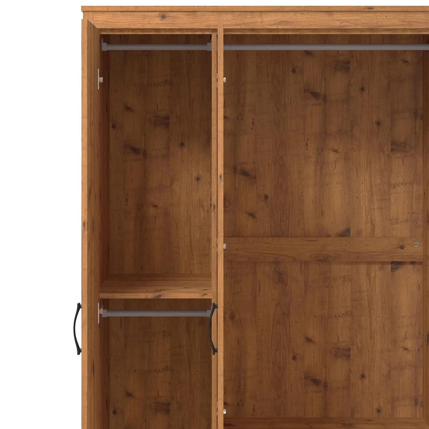 Camford 3-Door Wardrobe with Drawers - Oak