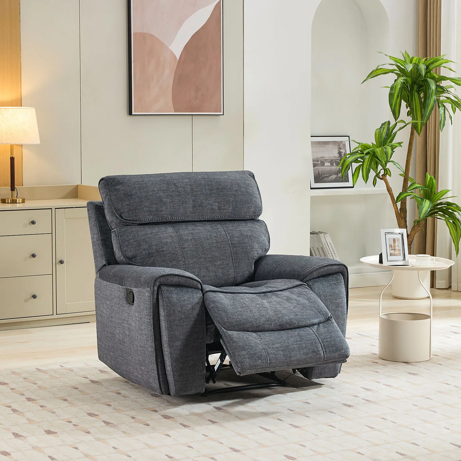 Cancun Recliner Chair - Grey