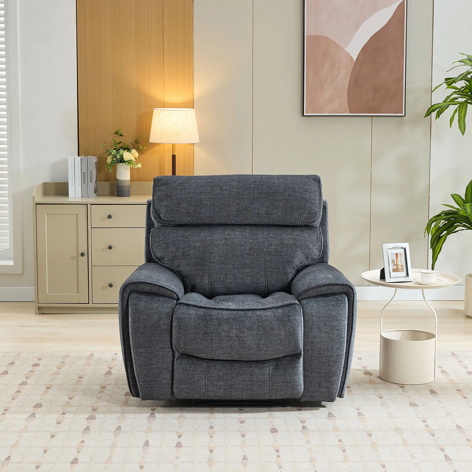 Cancun Recliner Chair - Grey