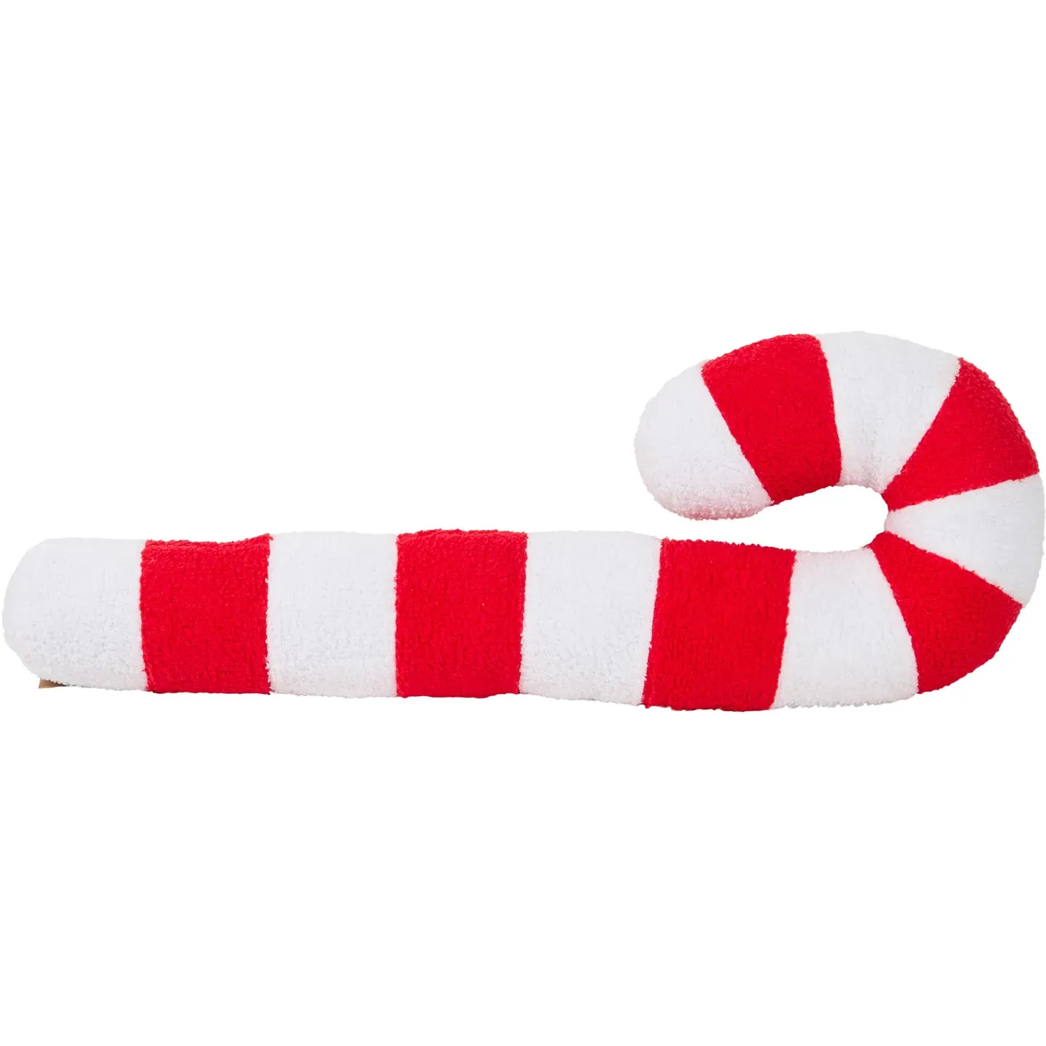 Candy Cane Draught Excluder - Red, White image