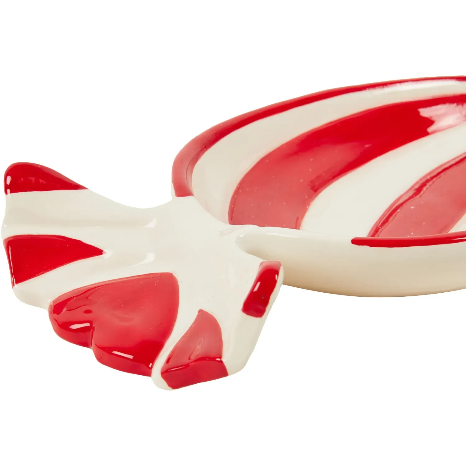 Candy Cane Sweet Tray - Red and White