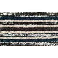 Candy Stripe Bath Mat - Blue