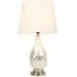 Cara Table Lamp with Antique Finish - Chrome