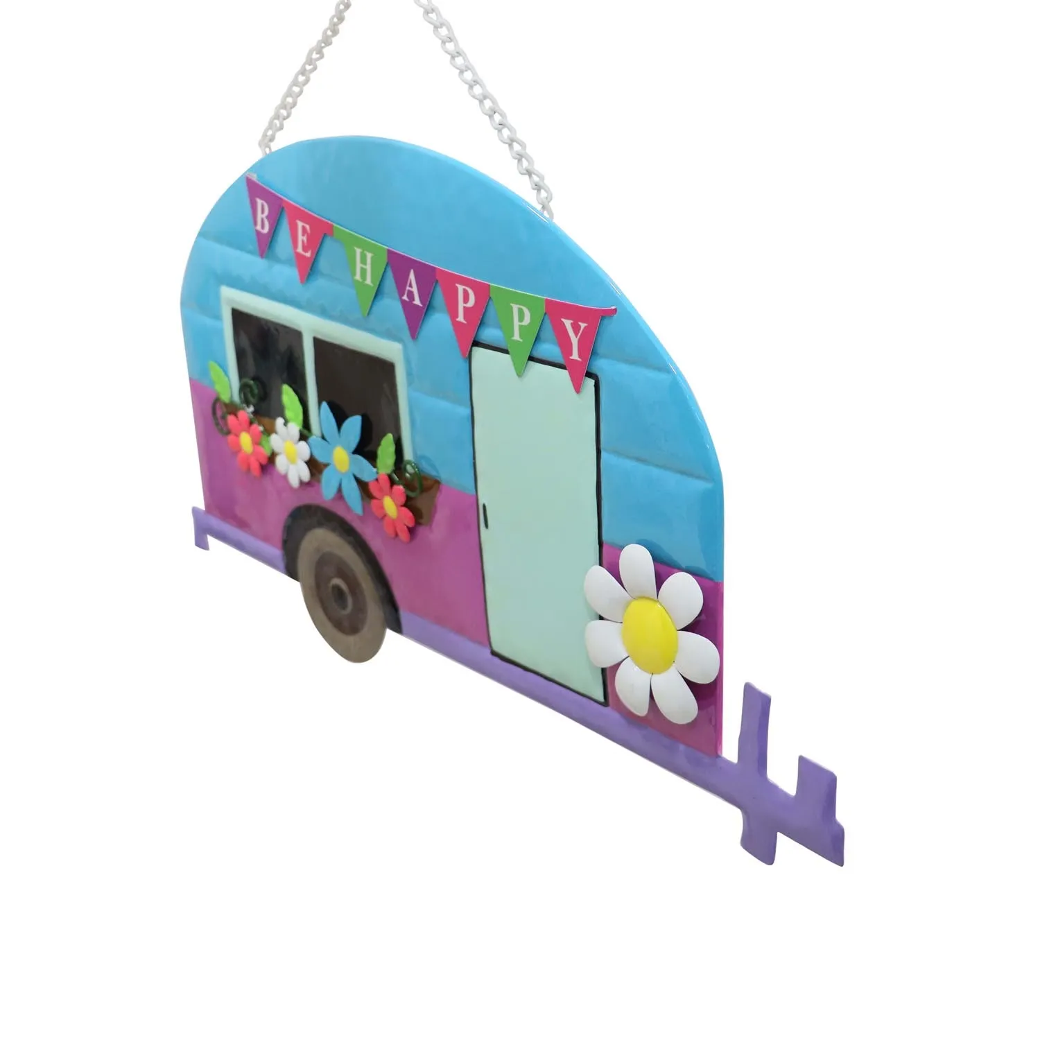 Caravan Plaque - Blue