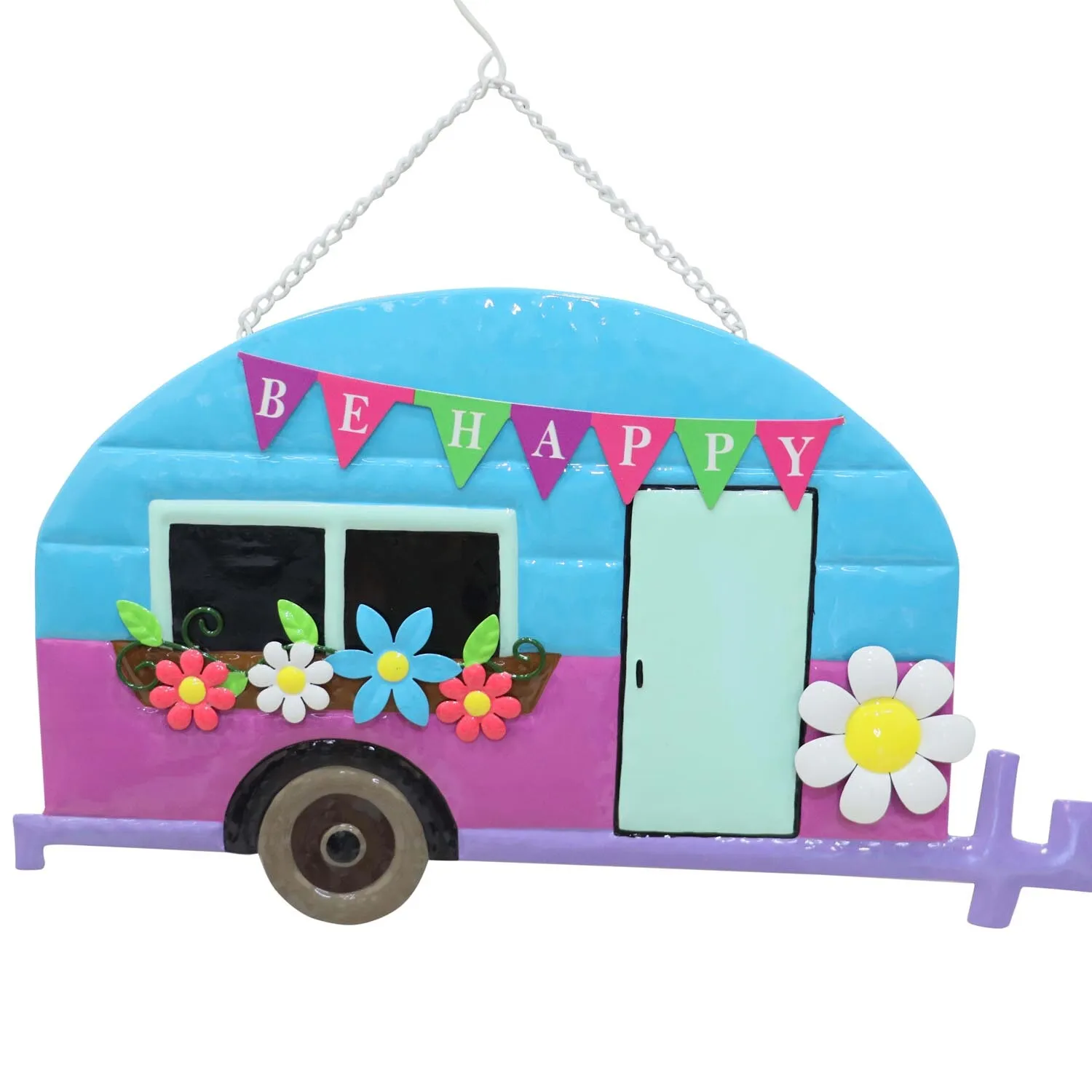 Caravan Plaque - Blue