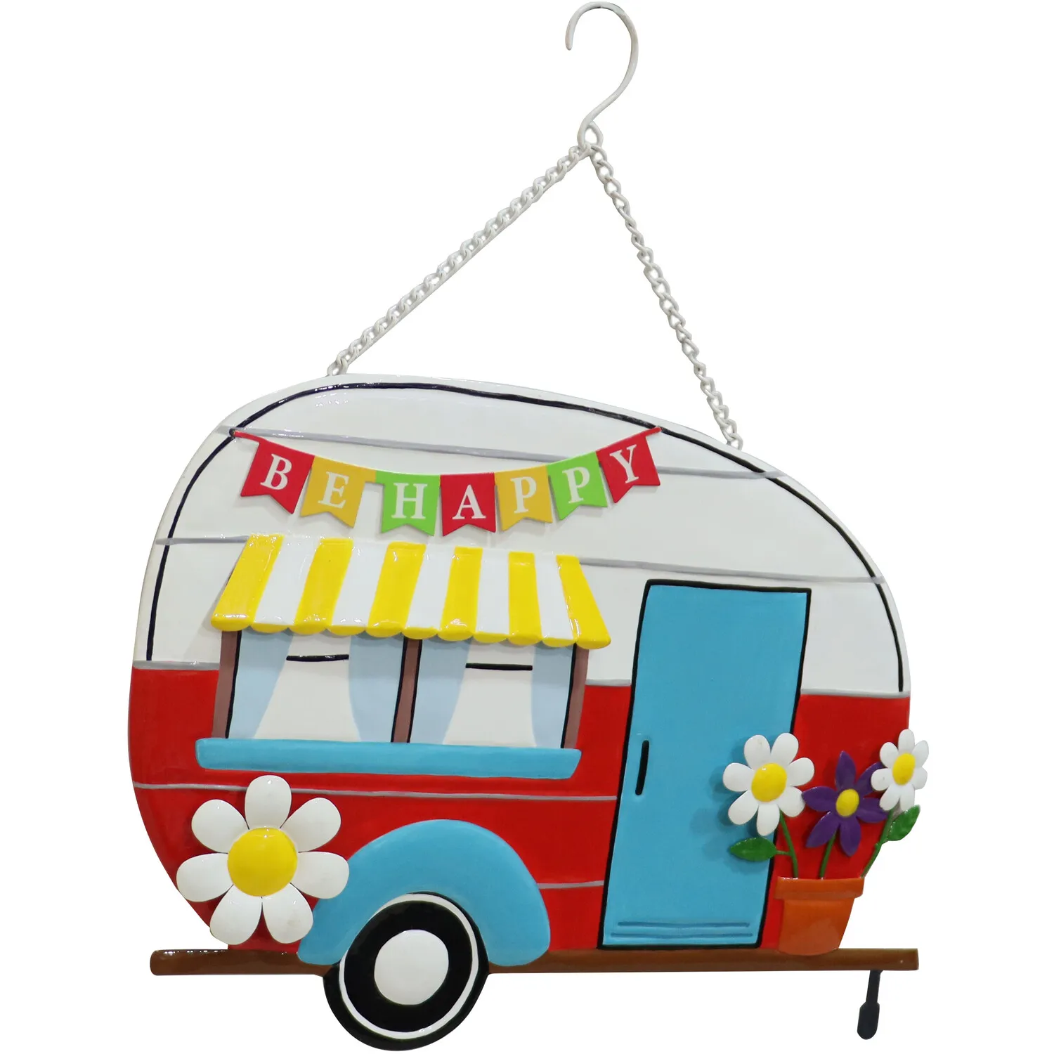 Caravan Plaque - Multicolour