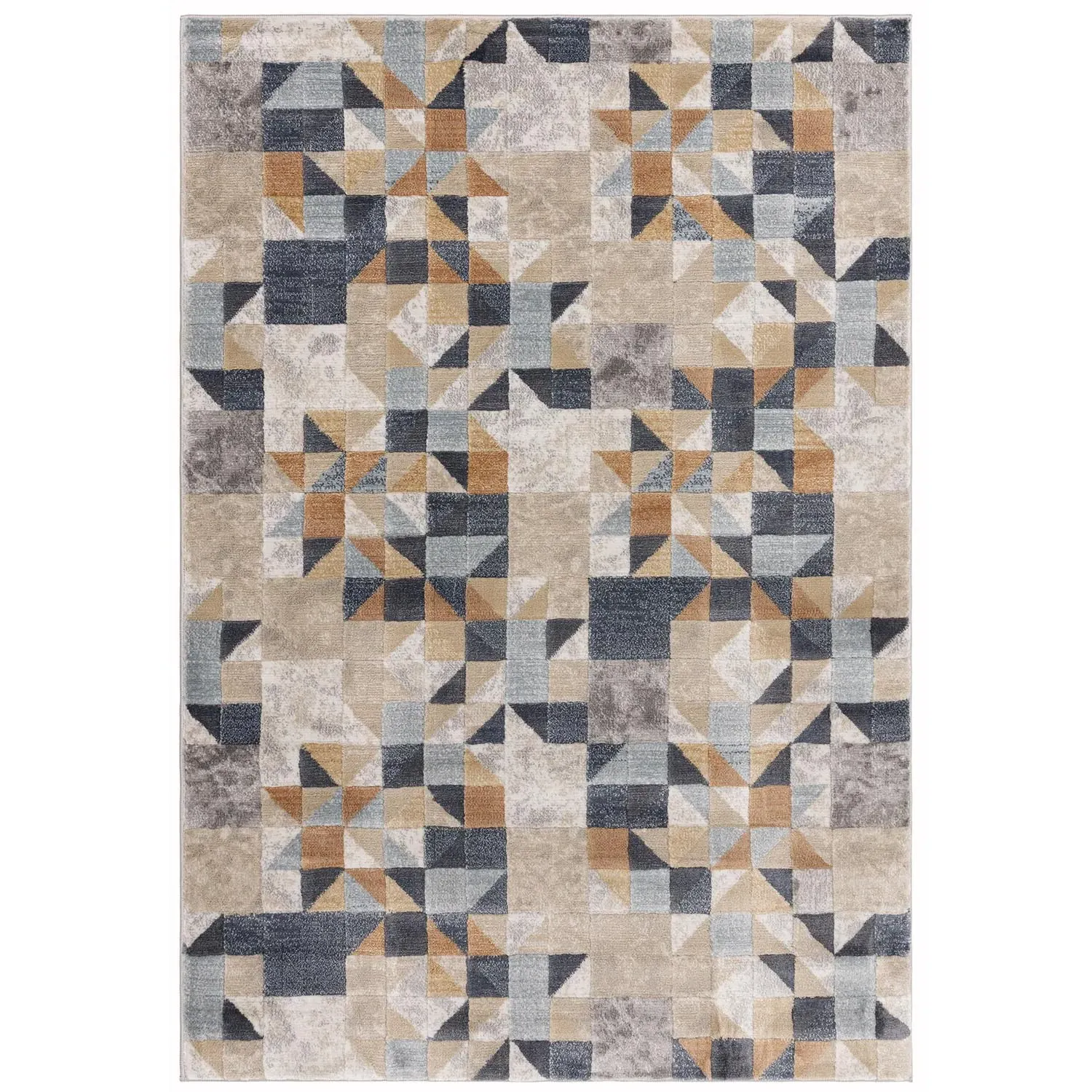 Carla Geometric Rug - Multicolour image