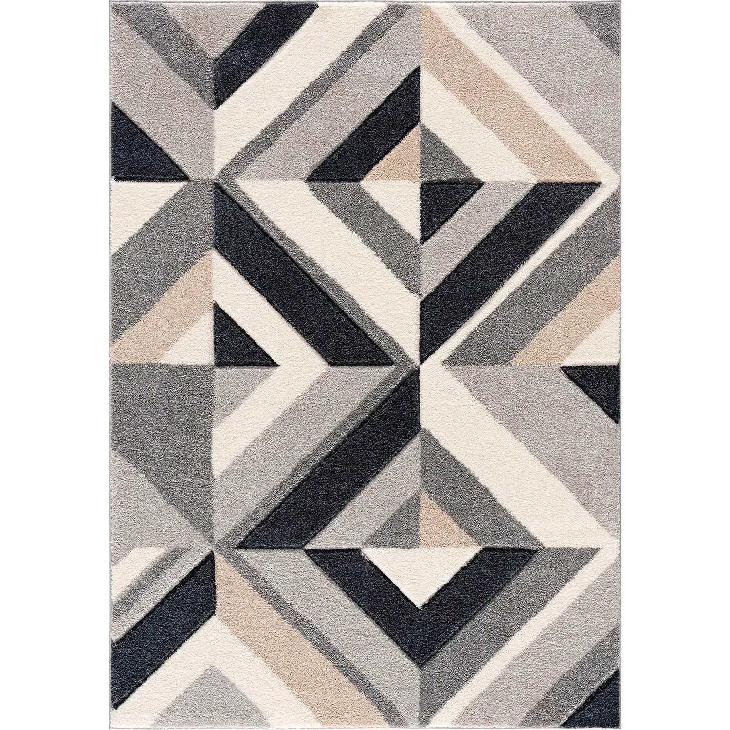 Carnival Diag Rug - Natural