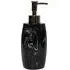 Carrara Marble Effect Soap Dispenser - Black