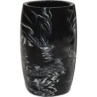 Carrara Marble Effect Tumbler - Black