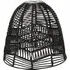 Casper Small Rattan Shade - Black