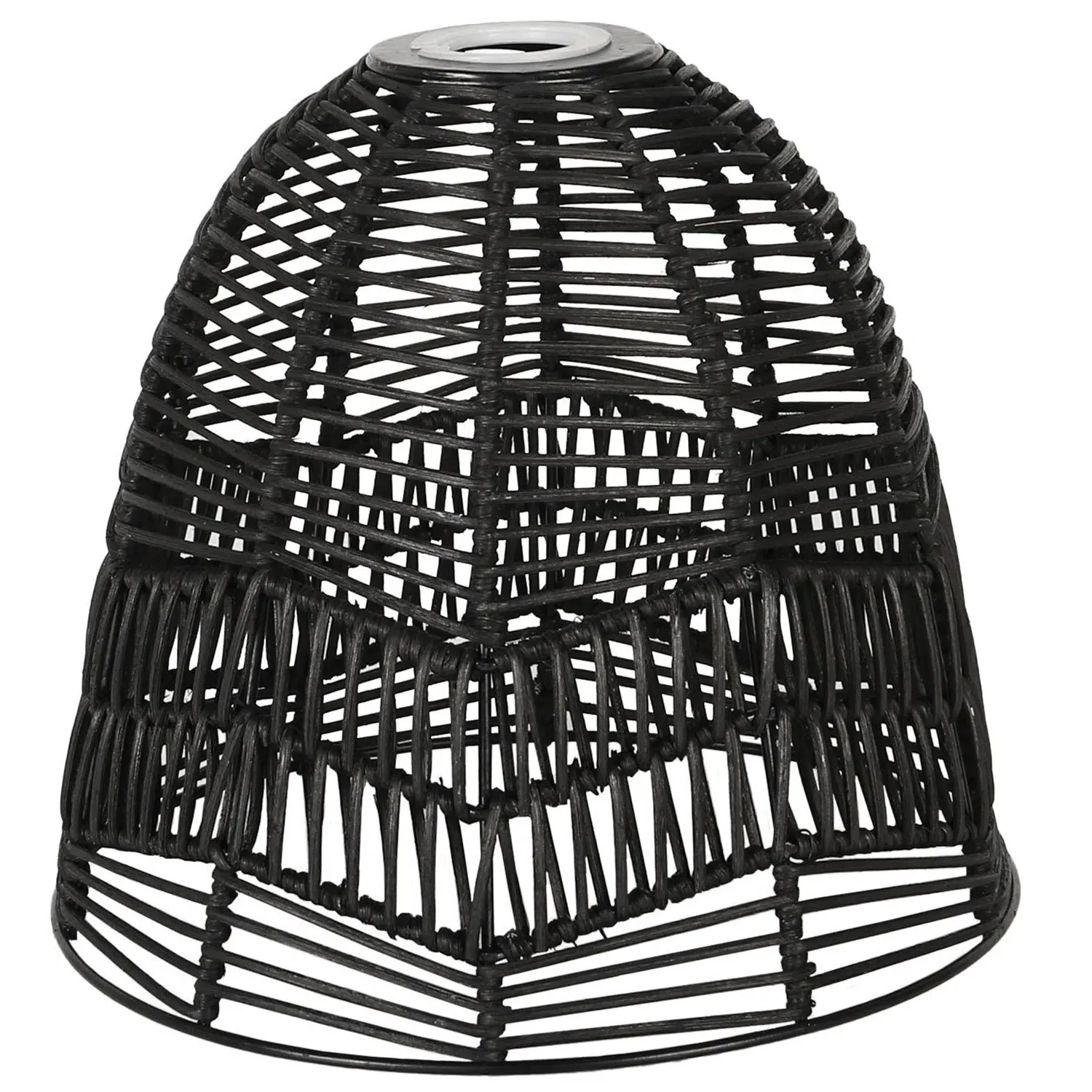 Casper Small Rattan Shade - Black