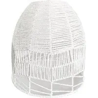 Casper Woven Ceiling Light Shade - White
