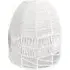 Casper Woven Ceiling Light Shade - White