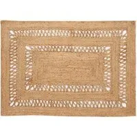 Castlefield Jute Rug - Brown