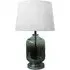 Cecilio Urn-Shaped Table Lamp - Grey, Glass