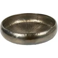 Celeste Large Display Bowl - Dark Brass