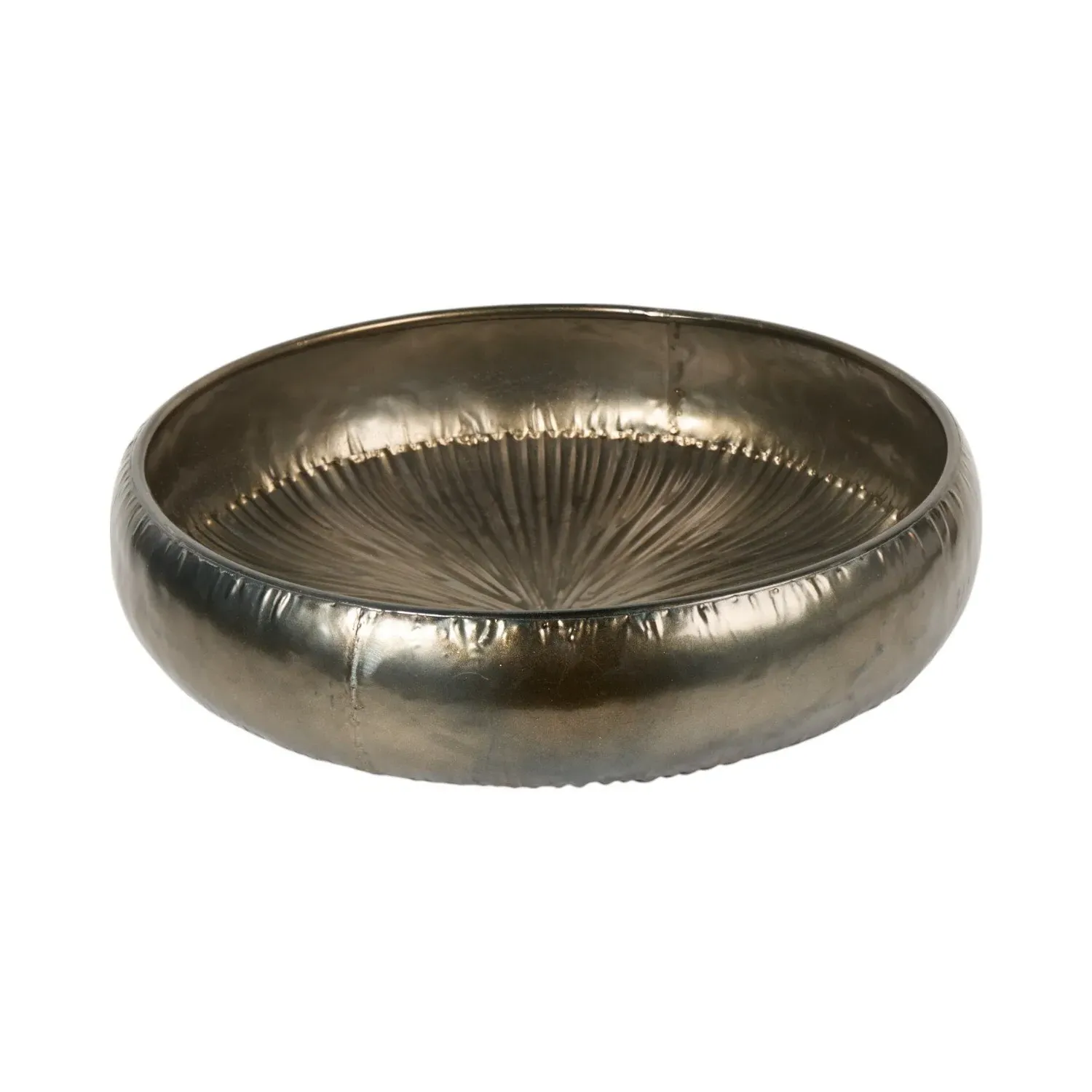 Celeste Large Display Bowl - Dark Brass image