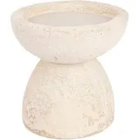 Cement Candle Holder - Natural