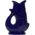 Ceramic Koi Fish Jug - Blue