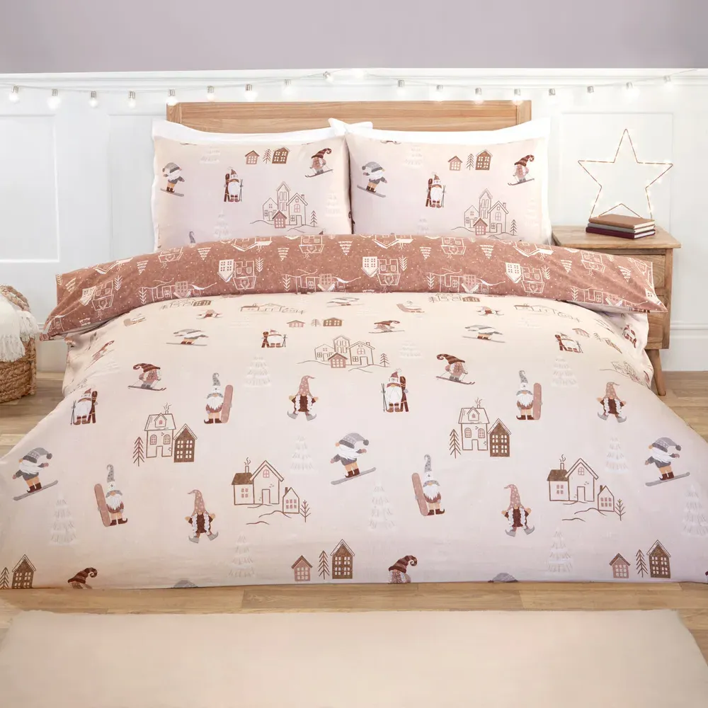 Chalet Gonks King Size Duvet Set - Natural