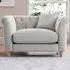 Chalk Velvet Armchair - Cream