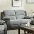 Charleston 2-Seater Recliner Sofa - Grey, Fabric