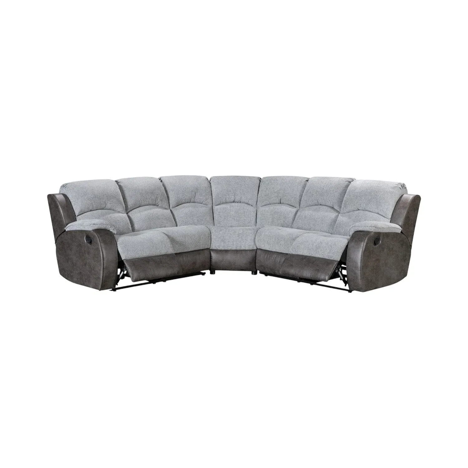 Charleston Corner 7-Seater Sofa - Grey