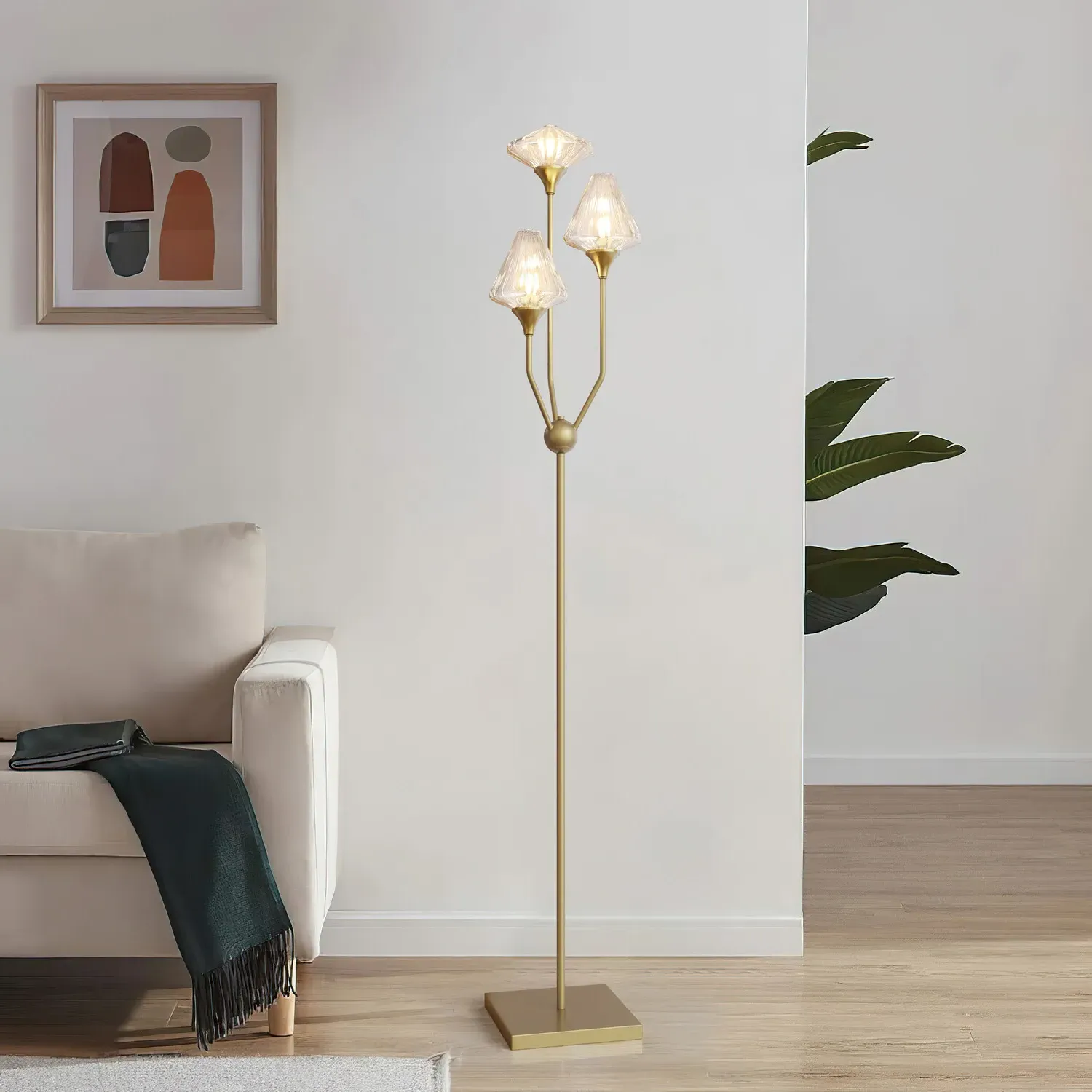 Charlotte Floor Lamp - Gold
