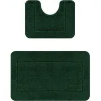 Chelsea 2 Piece Bath Mat Set - Emerald