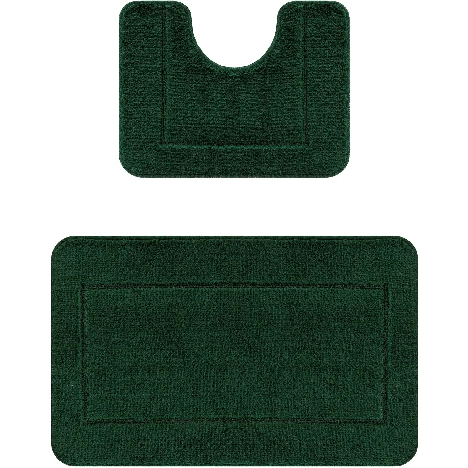 Chelsea 2 Piece Bath Mat Set - Emerald