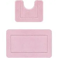 Chelsea 2 Piece Bath Mat Set - English Rose