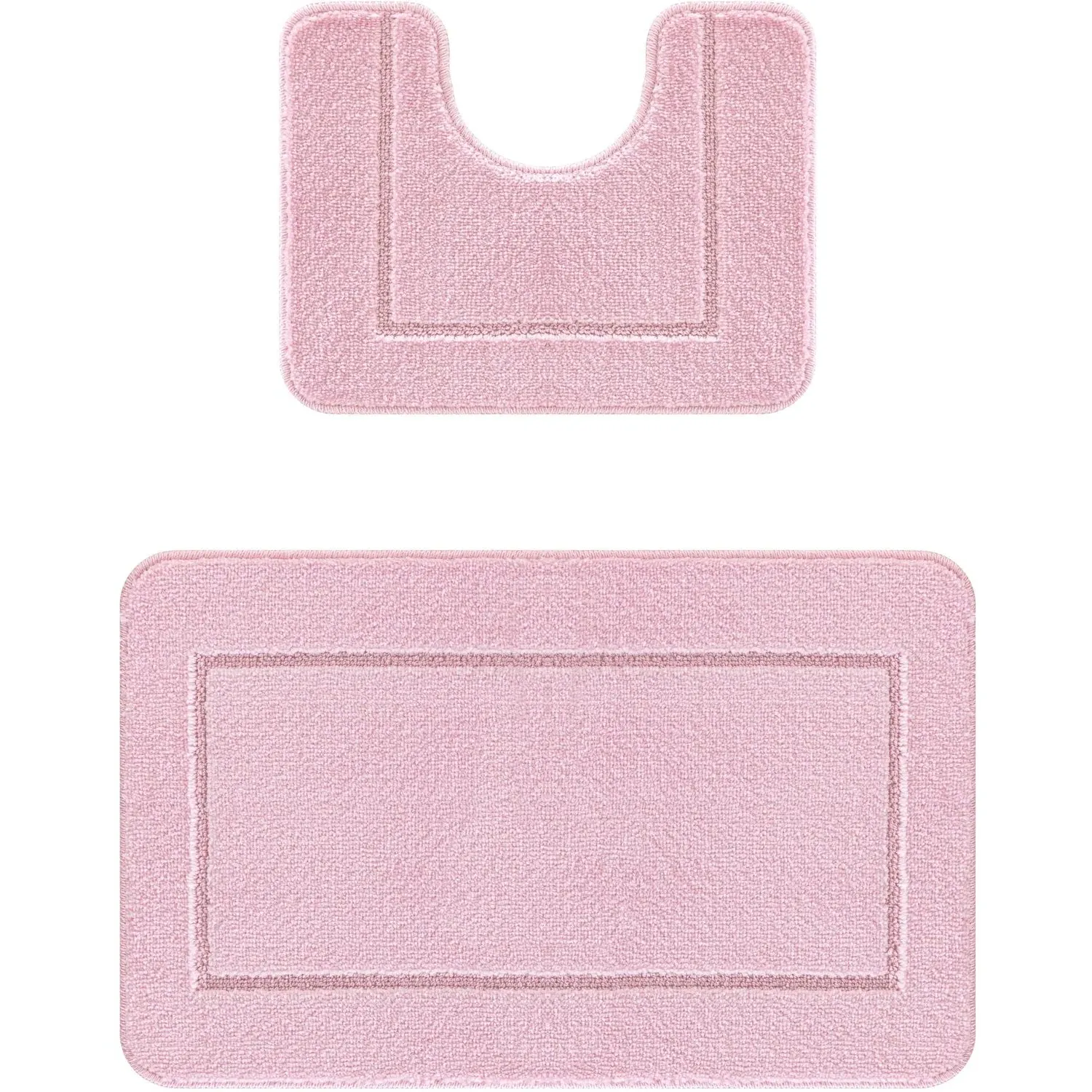 Chelsea 2 Piece Bath Mat Set - English Rose
