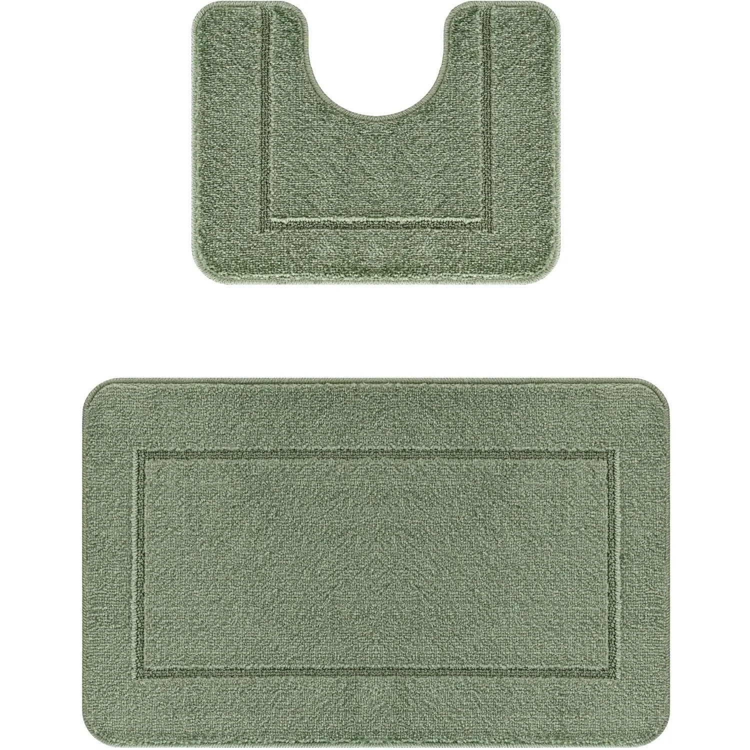 Chelsea 2 Piece Bath Mat Set - Sage
