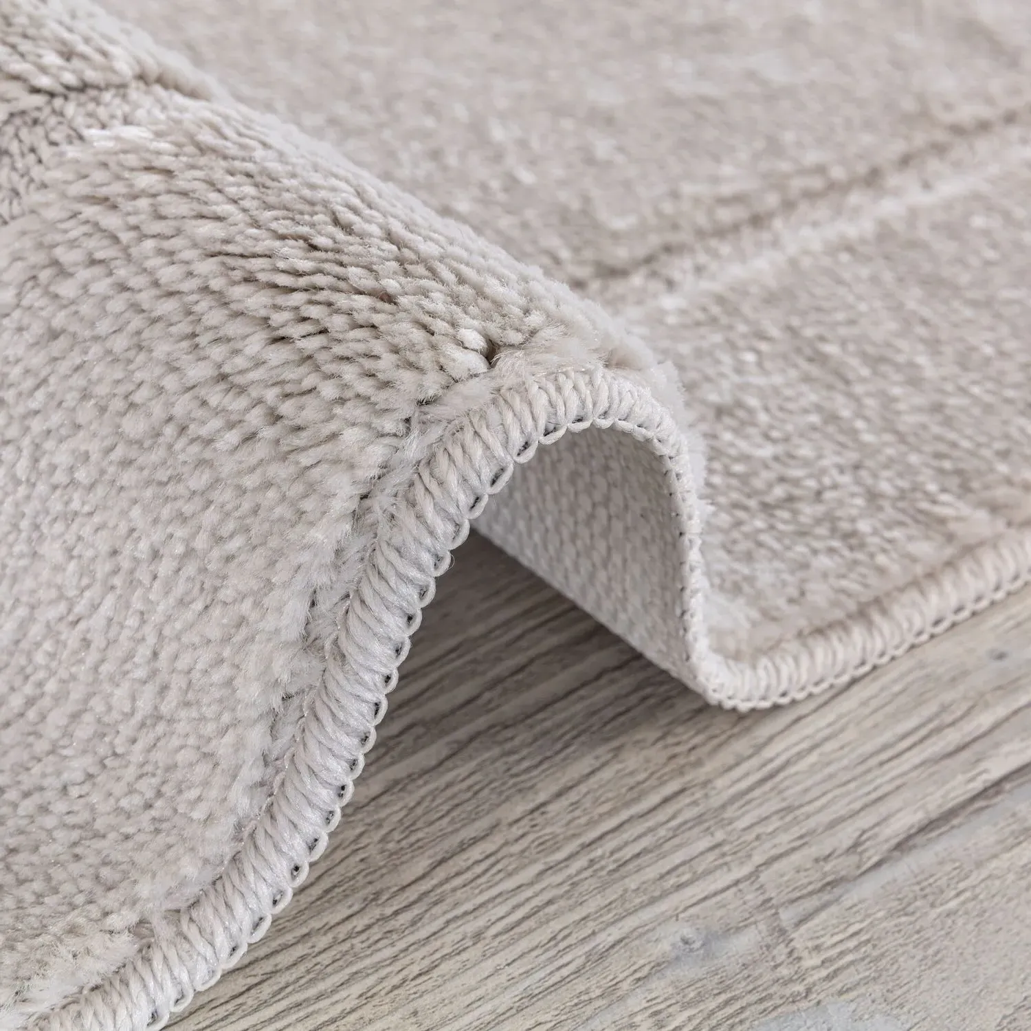 Chelsea 2 Piece Bath Mat Set - Silver