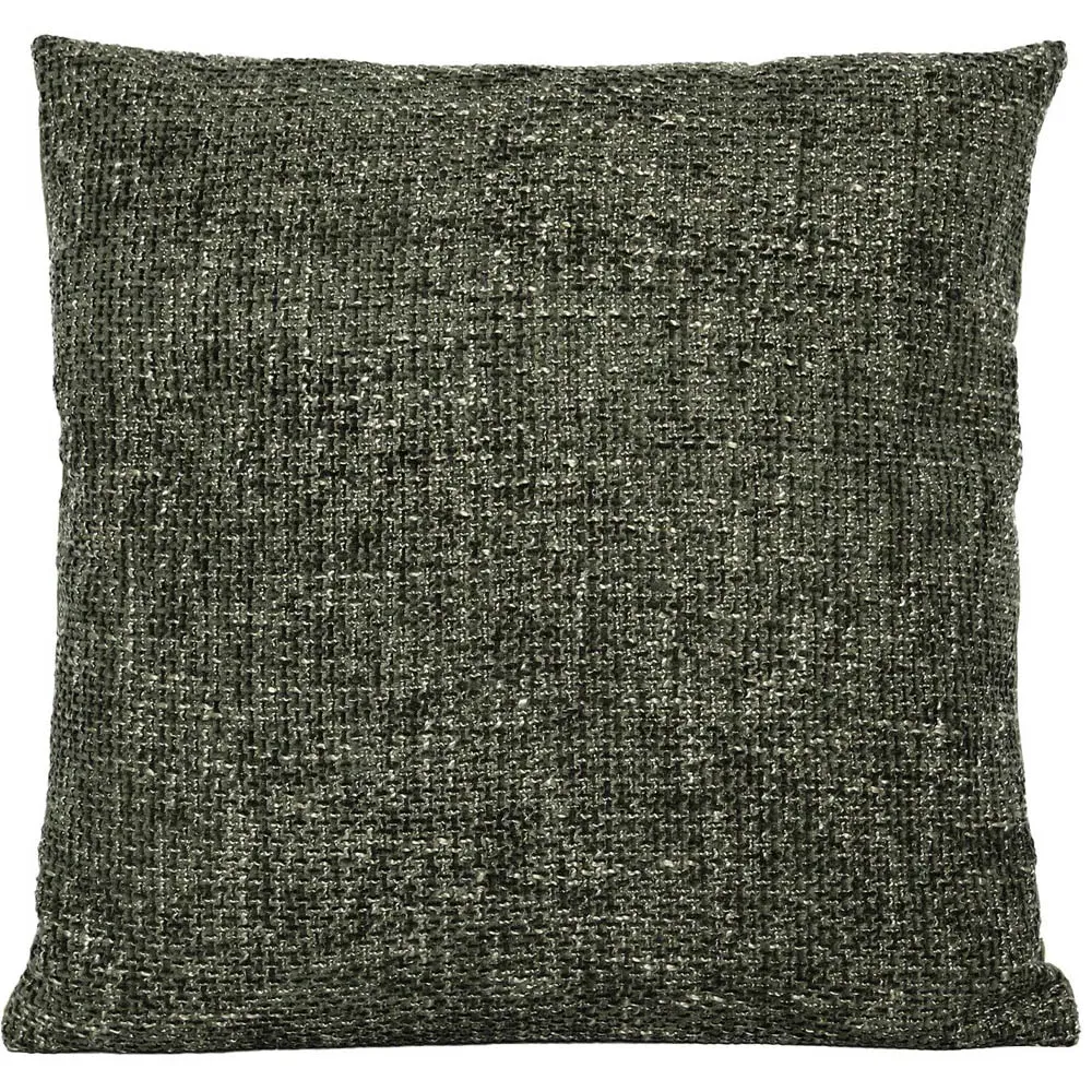 Chenille Boucle Cushion 45x45cm - Green
