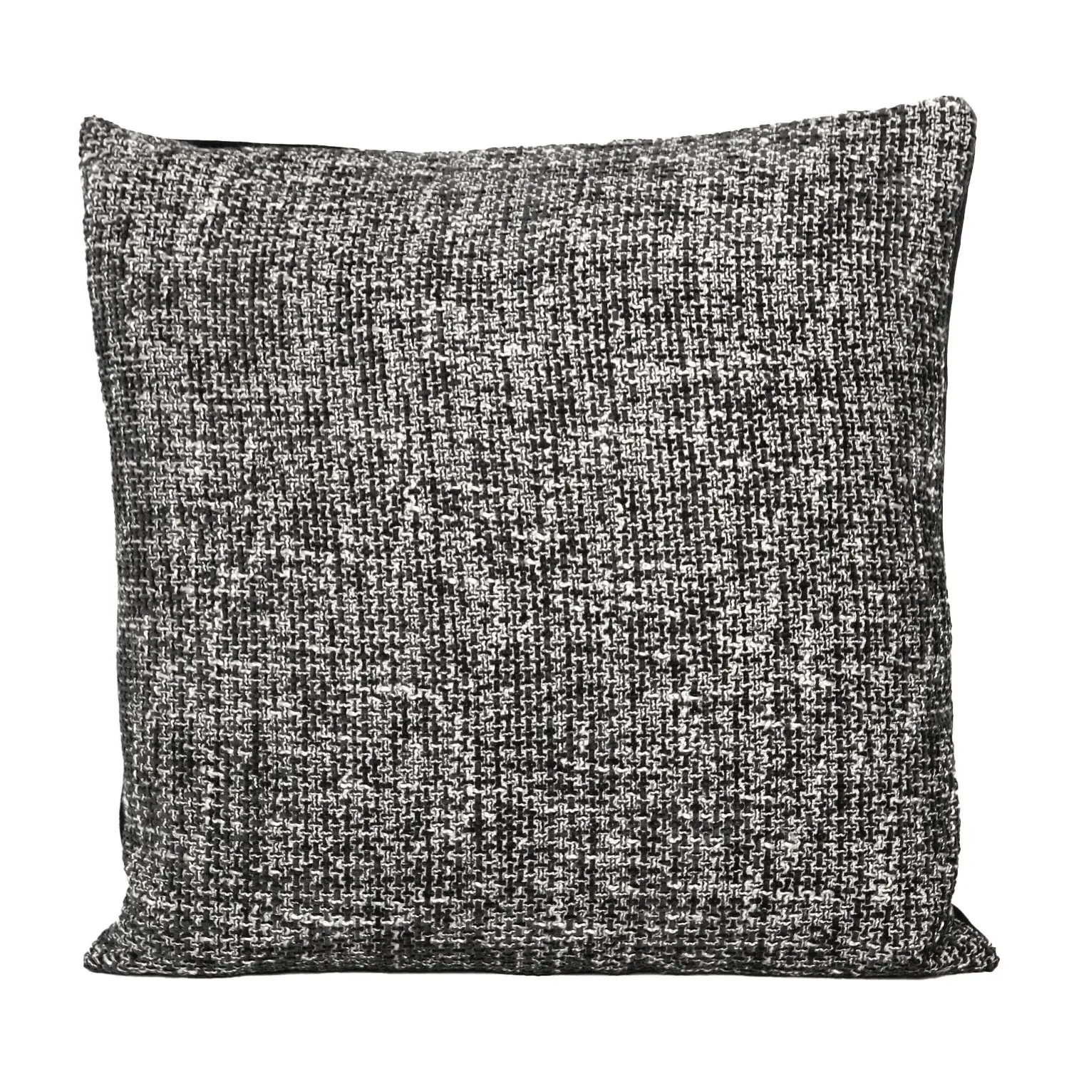 Chenille Boucle Cushion - Black image