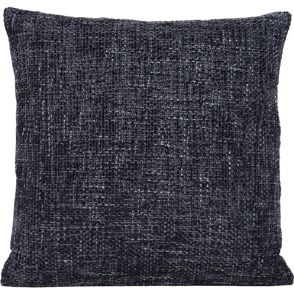 Chenille Boucle Cushion - Navy