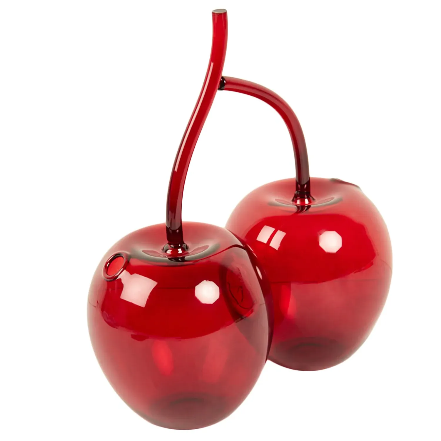 Cherry Ornament Bud Vase - Red